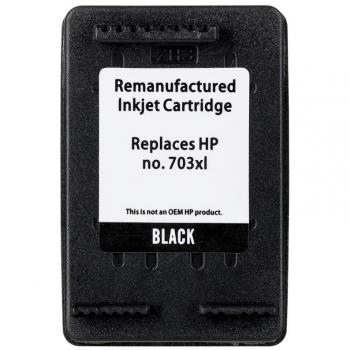 Cartucho de tinta HP CD887AE negro compatible Superbulk B-H703Bk