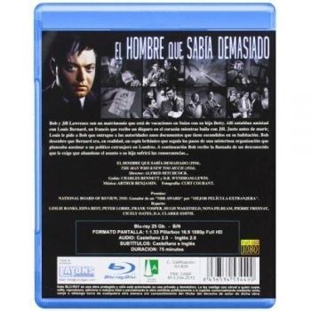 El Hombre Que Sabía Demasiado [Blu-ray]