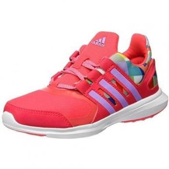 adidas Hyperfast 2.0 K Zapatillas de running, Unisex infantil, Rojo / Morado, 33