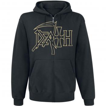 Death The Sound Of Perseverance Sudadera capucha con cremallera Negro XXL