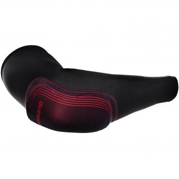 Rehband Compresión RX Contact Arm Sleeve par Acolchada, Negro/Rojo, XXL/XXXL, 502036