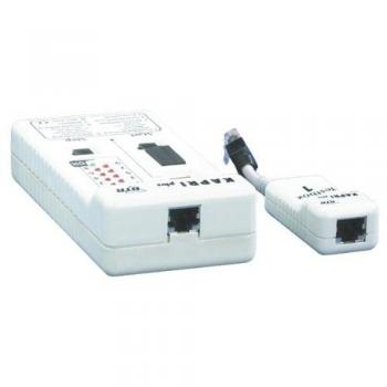 Tester de Cableado y Instalación KAPRI Plus con Detección de Errores Comunes y Visualización de Tensión Externa 130670-E