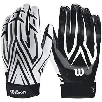 Guantes de béisbol de color blanco y negro Wilson Clutch Skill Glove