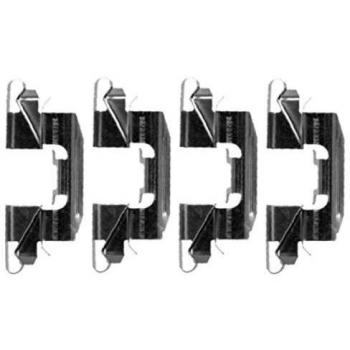 Kit de accesorios para pastillas de freno HELLA 8DZ 355 203-761 para Mazda CX-7, CX-9 y Nissan NP300 Pathfinder