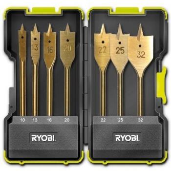 Ryobi RAK07SB Spade Bit Set, 7 Piece