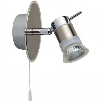 Bombilla proyector LED GU10 Aries IP44 1 cc wb satin silver