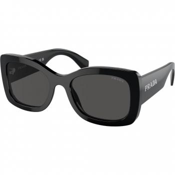 Prada PR A08S 1AB5S0 Women's Sunglasses Black Size 56