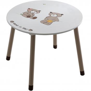 Demeyere 234550 - Mesa infantil, color blanco / beige