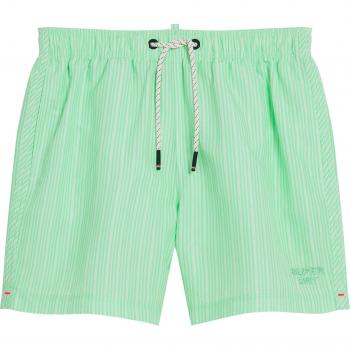 Superdry Men's Sustainable 15 Printed Swim Shorts - Green (M)