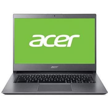 Acer portátil Chromebook 714 14 FHD IPS - Core i5-8250U - 8 GB DDR4 - 128 GB eMMC HDD - Intel HD - 802.11ac/b/g/n + BT- TPM - Lector de Huellas - no ODD - Bateria 56Wh - Chrome Enterprise - Plata