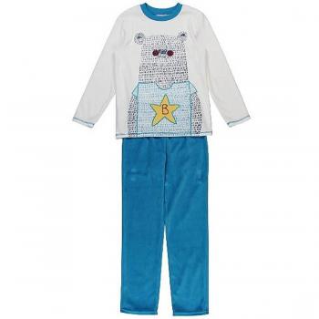 Boboli Pijama Terciopelo De Niño - Talla - 12 Para Niños