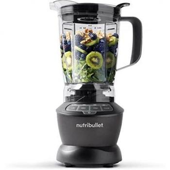 nutribullet Batidora de vaso, batidora, batidora multifuncional de vaso, 1200 W de potencia, jarra de