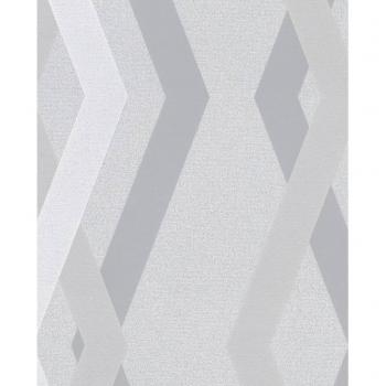 Noordwand Papel de Pared Topchic Graphic Lines Diamonds Gris y Negro para Revestimiento Mural en Decoración de Hogar Salón