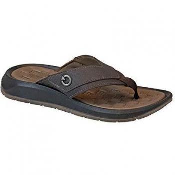 CARTAGO Santorini V Thong, Chanclas Mujer, Brown/Brown, 41 EU