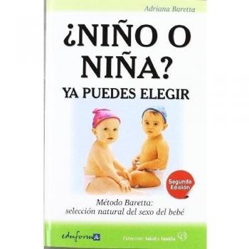 ¿Niño o niña?: ya puedes elegir : Método Baretta, selección natural del sexo del bebé