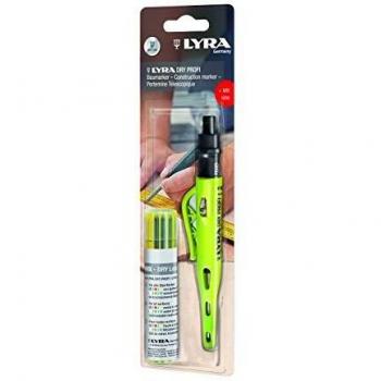 Portaminas Lyra Dry Profi con 12 minas de colores y sacapuntas