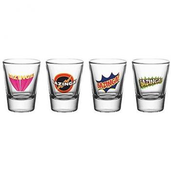 GB Eye Ltd, The Big Bang Theory, Bazinga, Shot Glasses