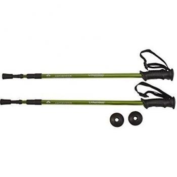 Columbus Bastones Trekking Twin Set Verde Unica