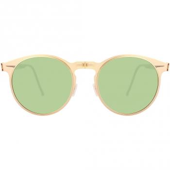 ROAV Galaxy 8103 Riviera Folding Gold Polarized Men's Sunglasses 52mm