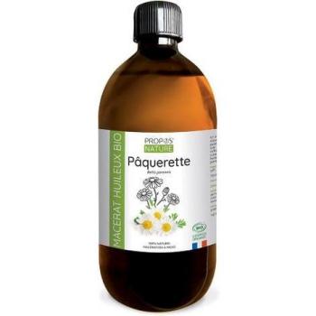 Aceite Macerado de Margarita Orgánico Extraído en Frío 500ml