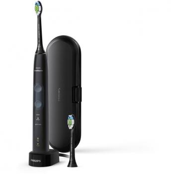 Philips Sonicare ProtectiveClean 5100 Cepillo de dientes eléctrico sónico con sensor de presión HX6850/47 - Negro/Gris