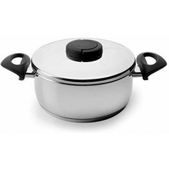 Lacor - 85020 - Cacerola Con Tapa Estudio 20 Inox