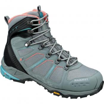 Mammut T Aenergy High GTX, Botas de Senderismo para Mujer, Gris