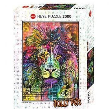 Puzzle Heye Corazón de León 2000 Piezas - Dean Russo