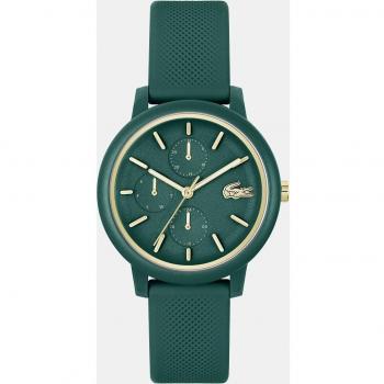 Reloj mujer Lacoste 12.12 2001329 multifunción silicona verde
