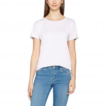 VERO MODA Vmcharly O-Neck Ss Top Noos, Camiseta sin Mangas para Mujer, Blanco