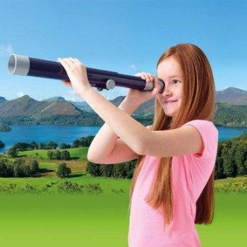 My First Telescope - Beginner telescope for kids, lightweight and portable design, easy to use with simple setup, includes adjustable tripod, comes with educational materials about astronomy, suitable for ages 6 and up