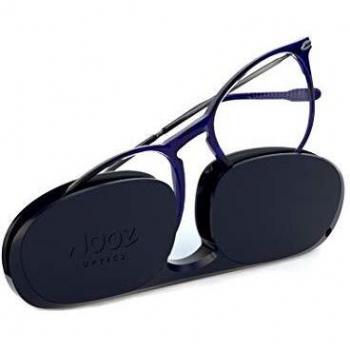 Nooz Optics - Gafas de Lectura - Essential Alba - Forma Ovalada - Montura de nailon ultraligera - Estuche ultracompacto para el uso diario - 6 Colores - Hombre y Mujer