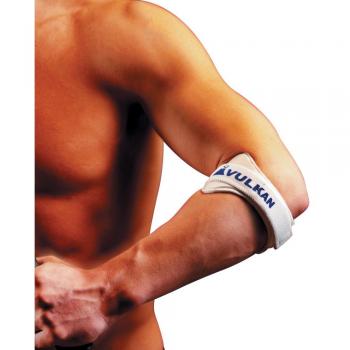 Vulkan Sport-Line Codo de Apoyo, Unisex adulto, Blanco, XS/S