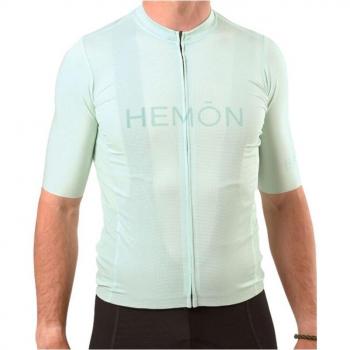 Maillot de ciclismo Hemon Basic M/C Oasis Hombre y Calcetines Hemon Socks Fedaia Azul - M