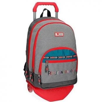 Mochila Pepe Jeans Katia doble compartimento con carro