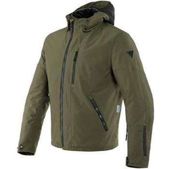 Dainese MAYFAIR D-DRY JACKET, BLACK/GRAPE-LEAF/GRAPE-LEAF, Size 54 | 20165462170C013