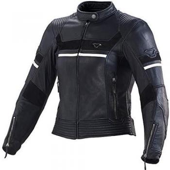 Macna Daisy - Chaqueta de piel para mujer, color negro, talla 36
