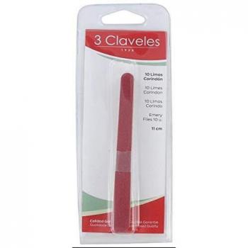 3 CLAVELES LIMA CORINDON 10UNIDADES 11CM