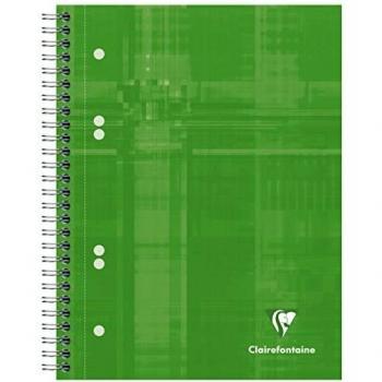 Cuaderno universitario Clairefontaine A5, 80 hojas, rayado, papel de 90 g/m²