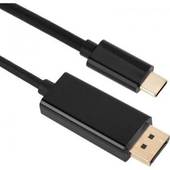 Cable USB 3.1 C Macho a DisplayPort A Macho Convertidor de Vídeo 4K Ultra HD 60Hz 3m - BeMatik