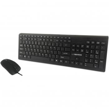Esperanza EK138 Set - Teclado USB + Ratón Blanco