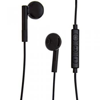 Celly UP300BK Auriculares Intrauditivos Alámbricos con Micrófono para Llamadas y Música, Color Negro