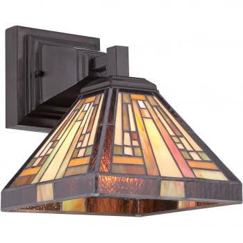 Aplique Stephen de bronce vintage estilo Tiffany