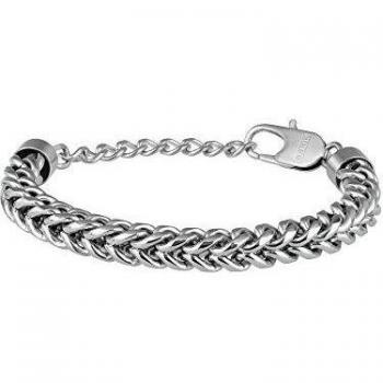 Pulsera de Hombre Breil Mod. TJ2907, acero inoxidable, diseño moderno, cierre seguro, resistente al agua, acabado pulido y mate