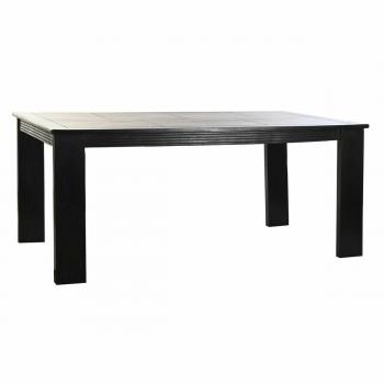 Mesa de Comedor DKD Home Decor Marrón Oscuro Acacia (180 x 90 x 76 cm)