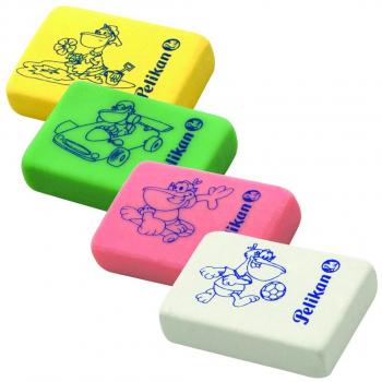 Pelikan Pelikid - Goma de borrar, 20 unidades, color multicolor