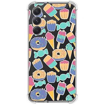 Funda Antigolpes de Silicona para Samsung Galaxy A54 5G Diseño Dulces 02