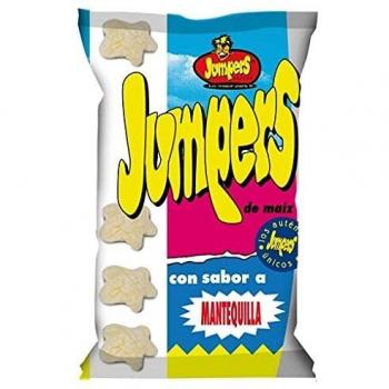 Aperitivo de Maiz Jumpers Mantequilla. Caja de 30 unidades x 42 gramos