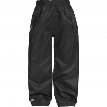 Trespass Packup P-Way TRS TP75 Pantalón, Niños, Negro