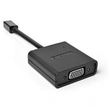 Sitecom cn-345 Adaptador Mini DisplayPort a VGA, Color Negro